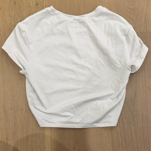 Alo White Crop Top - Picture 3 of 3
